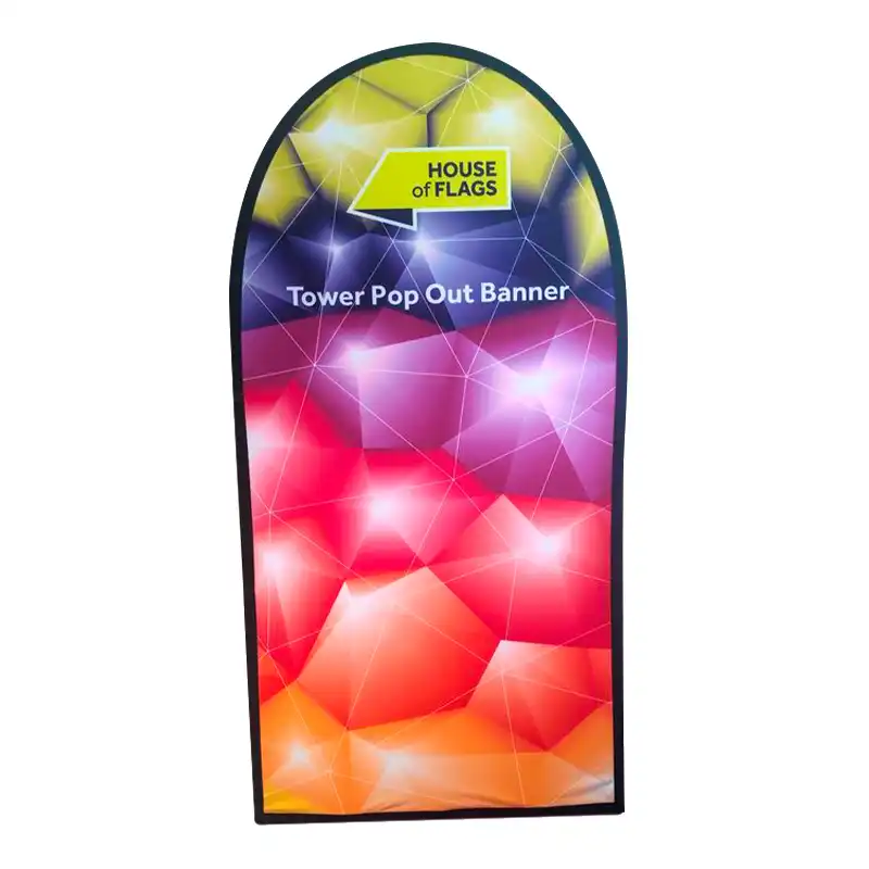 Tower Outdoor Pop Out Banners