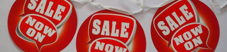 10m Round Sale Bunting