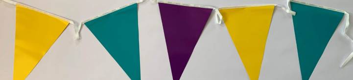 5m Coloured Paper Bunting