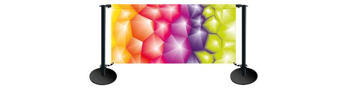 Black Café Banner Hardware