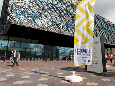 Exhibition Feather Flag