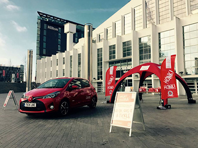 Toyota Outdoor Display