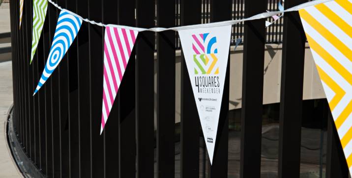 External Synthetic Paper Bunting