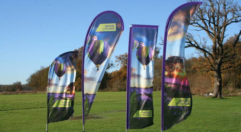 Portrait Feather Flags