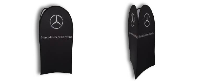 Tower Outdoor Pop Out Banners