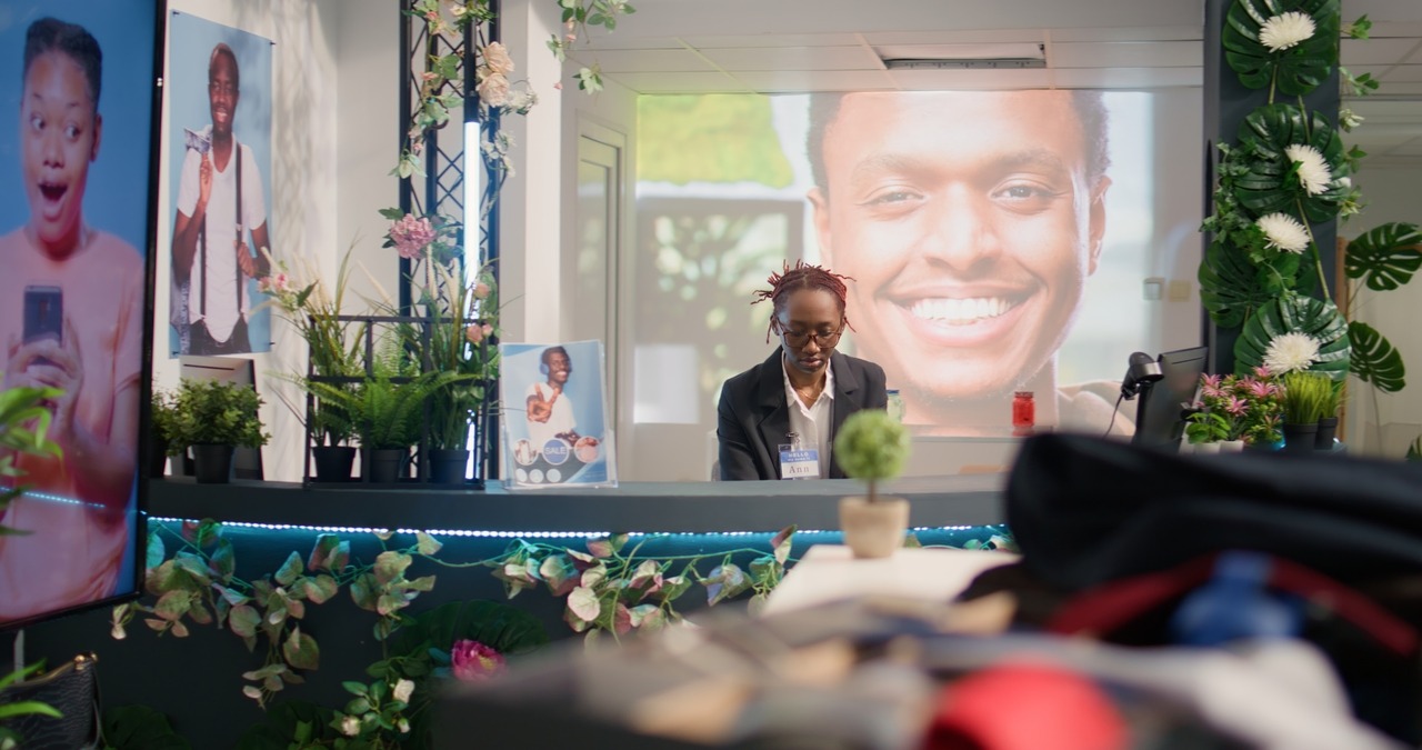 Incorporate digital signage with cost-effective screens for your trade show marketing.