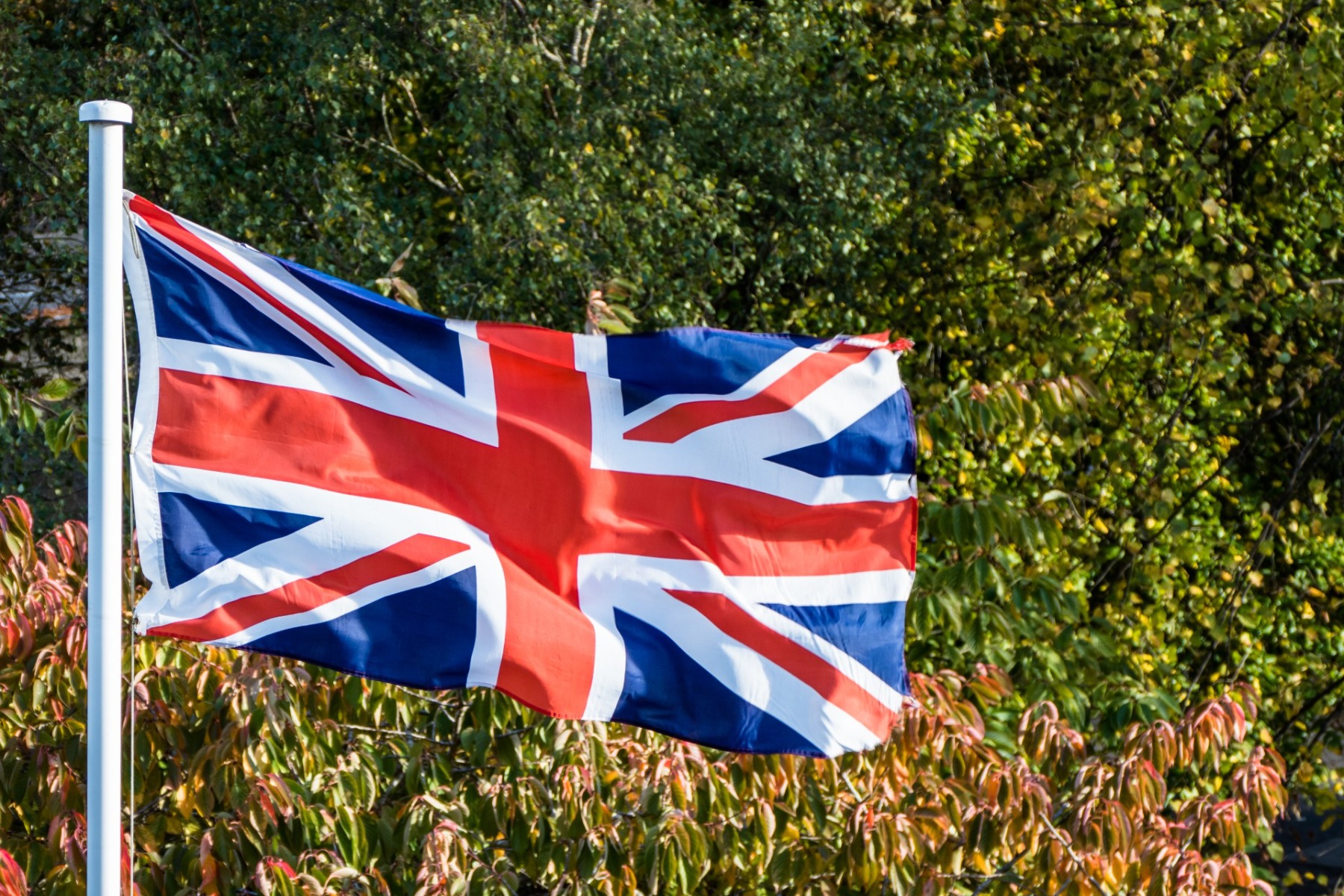 how-to-choose-flagpoles; image showing the flexibility of materials compared