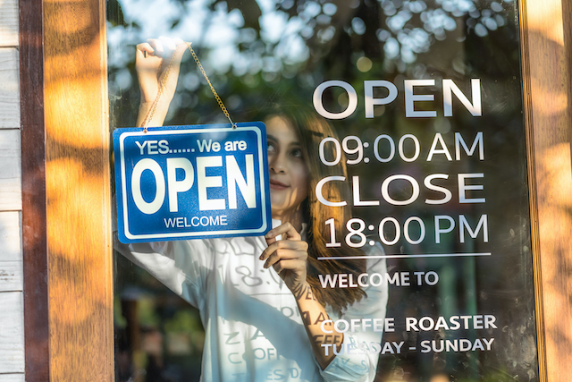 Acrylic Signs for Business, open sign and glass signs.