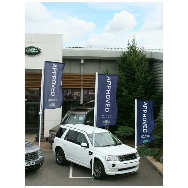 Forecourt Flagpoles