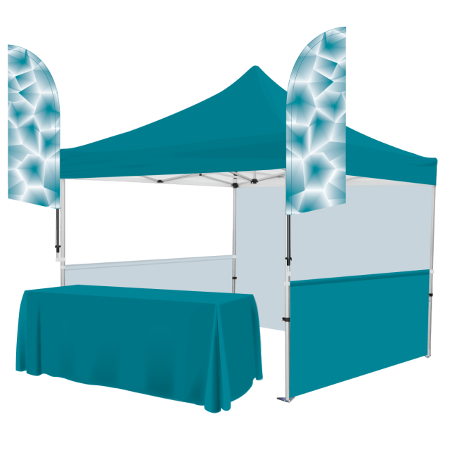 Half Wall, Feather Bracket & Tablecloth Kit