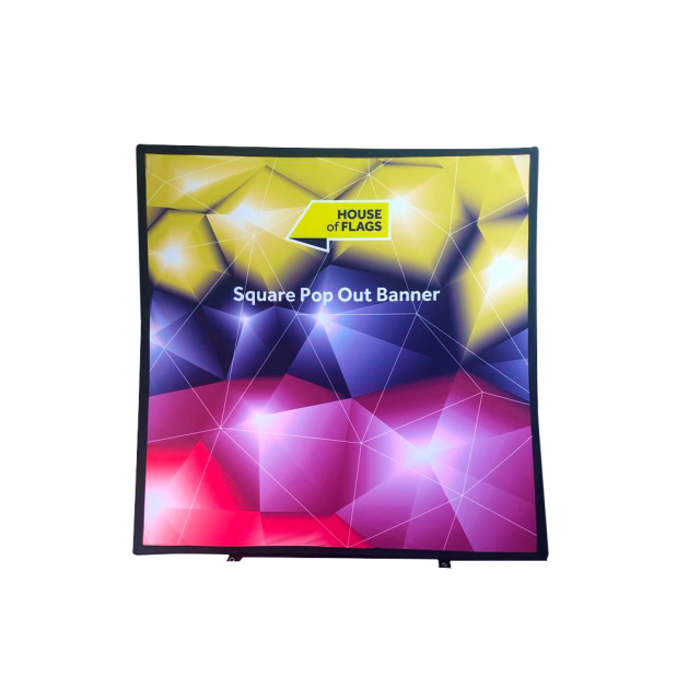 Square Outdoor Pop Out Banners