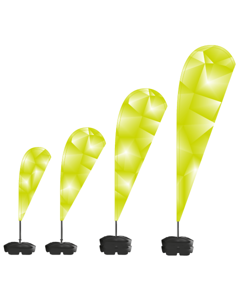 Eco Teardrop Flags
