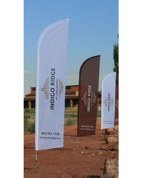 Feather std flag medium 2.3m x 0.65m