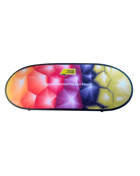 Horizontal Outdoor Pop Out Banners