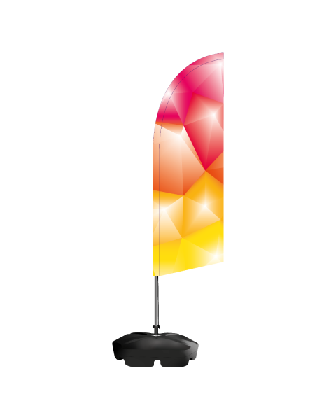 Feather premium flag small 1.7m x 0.54m