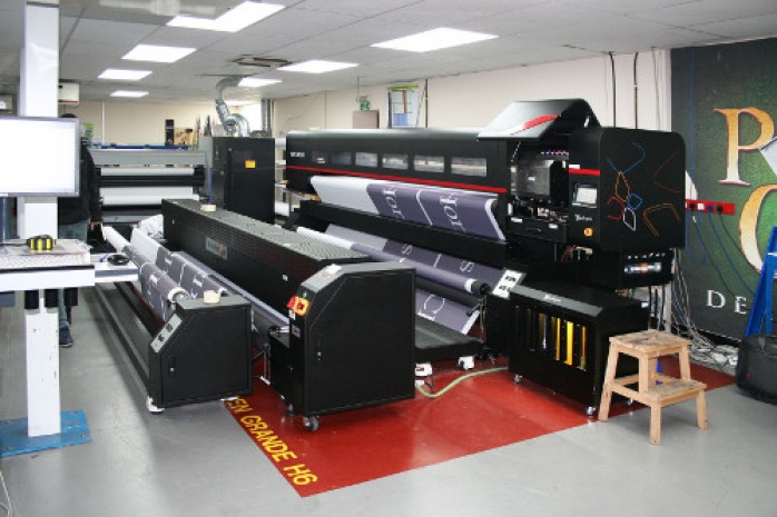 Our New Printers: Printing 168 football pitches worth of flags and banners a year