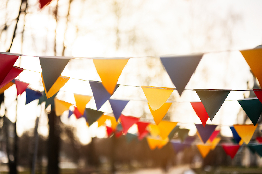 5 Innovative Ways to Use Bunting at Events