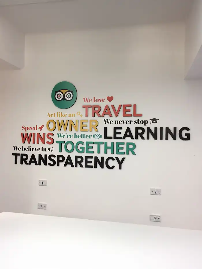 Cut Out Lettering Signs