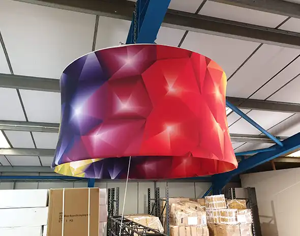 More Fabric Tension Hanging Displays