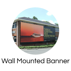 Wall Mounted Banner Frames