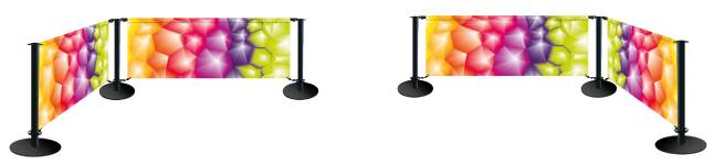 4 Banner Set with Gap