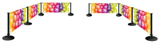 6 Banner Set with Gap