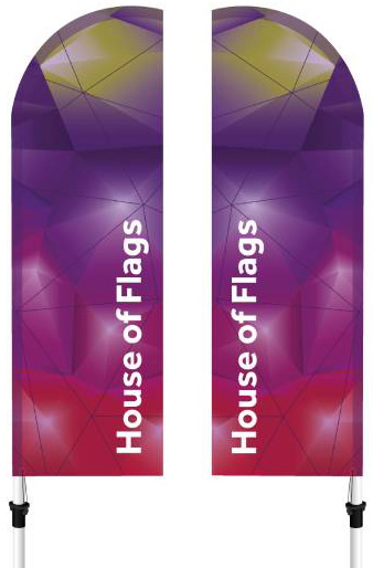 Double Sided Flag Graphic