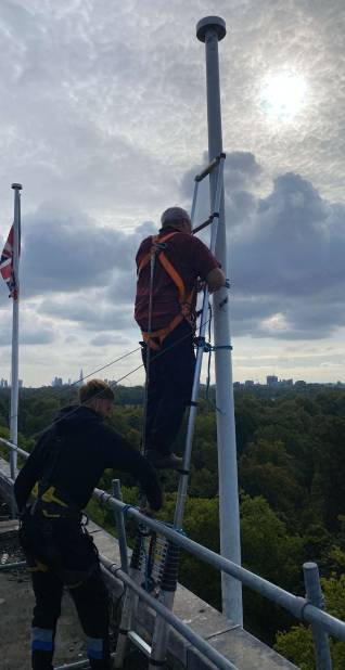 Flagpole Installation