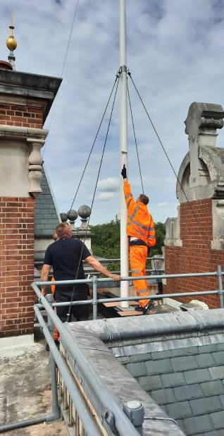 Flagpole Maintenance
