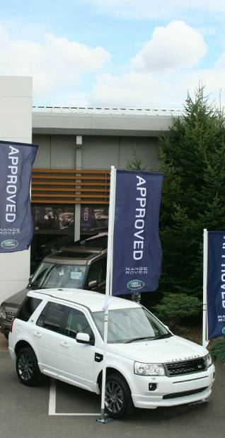 Forecourt Flagpoles