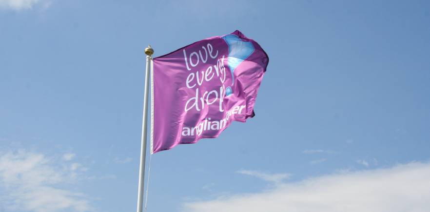 Knitted Polyester Custom Flags