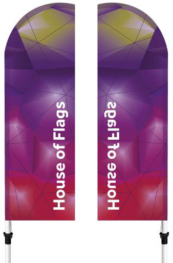 Mirror Image Flag Graphic