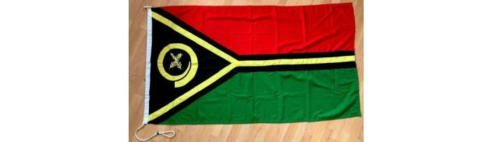 Sewn Vanuatu Flag