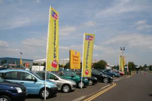 Forecourt Flagpoles