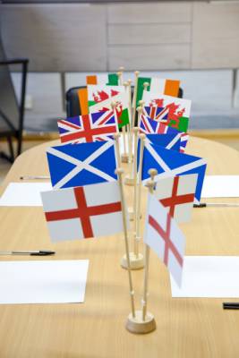 National Table Flags